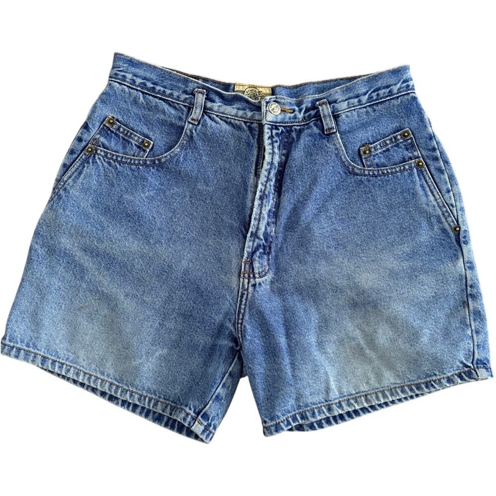 Vintage 90s Denim Mom Jorts Shorts, Womens Size 13/14, 100% Cotton, High Rise